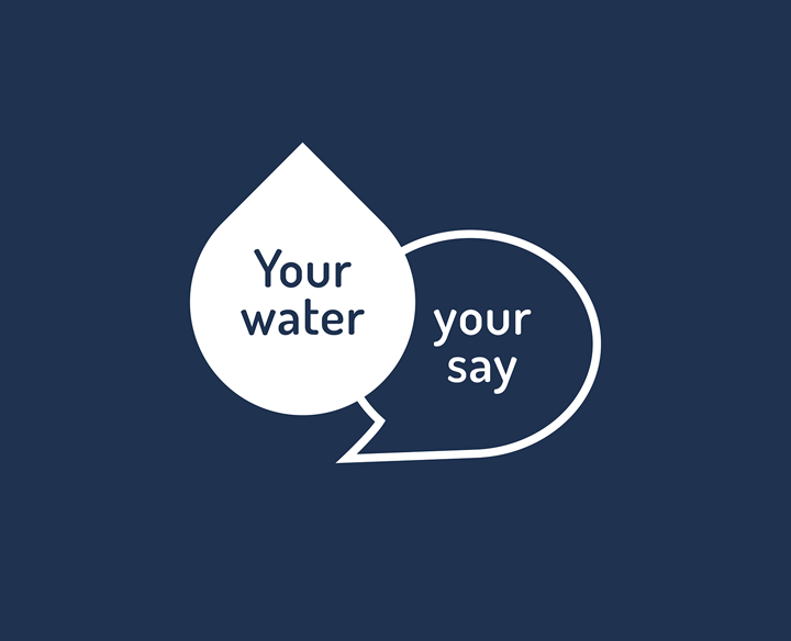 Your water, your say logo